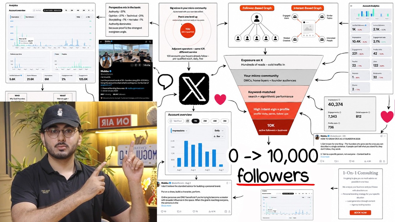 How To Grow From 0 to 10,000 Followers on X/Twitter in 90 days